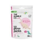 The Humble Batonnets Dentaires pour Enfants à Fil Unique Fraise X30