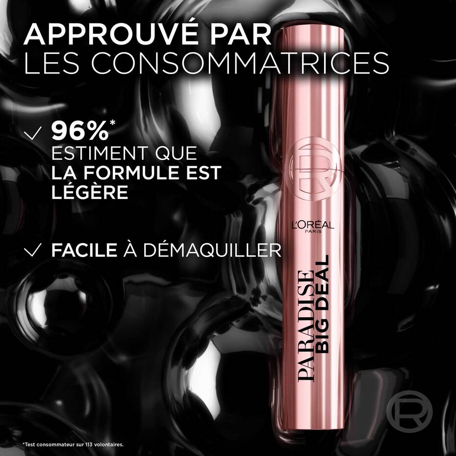 L’Oréal Paris Mascara Paradise Big Deal Volume Noir = RECOURBE-CILS OFFERT – Image 5