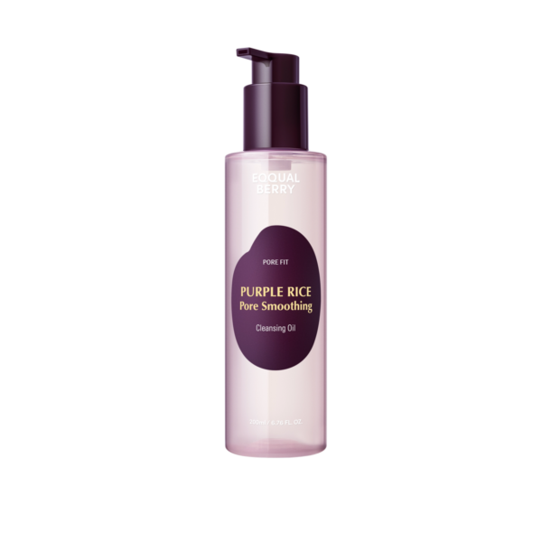 EQQUAL Berry Purple Rice – Huile Nettoyante Lissante Pores – 200 ML