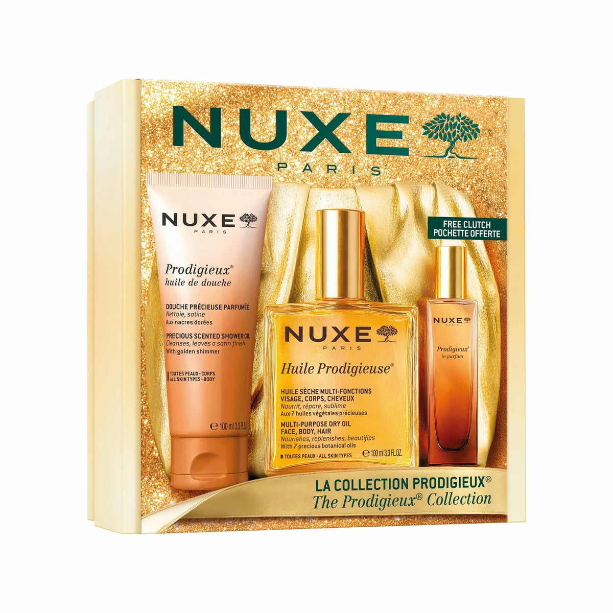 NUXE COFFRET NOËL LA COLLECTION PRODIGIEUX 2026