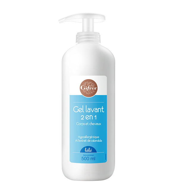 GIFRER GEL LAVANT BEBE 2EN1 500ML