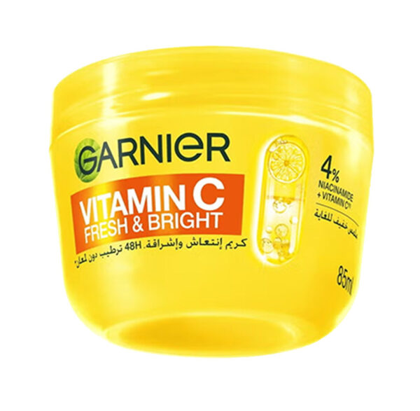 GARNIER CRÈME SORBET VITAMINE C HYDRATANTE BOOSTER D’ÉCLAT 85 ML