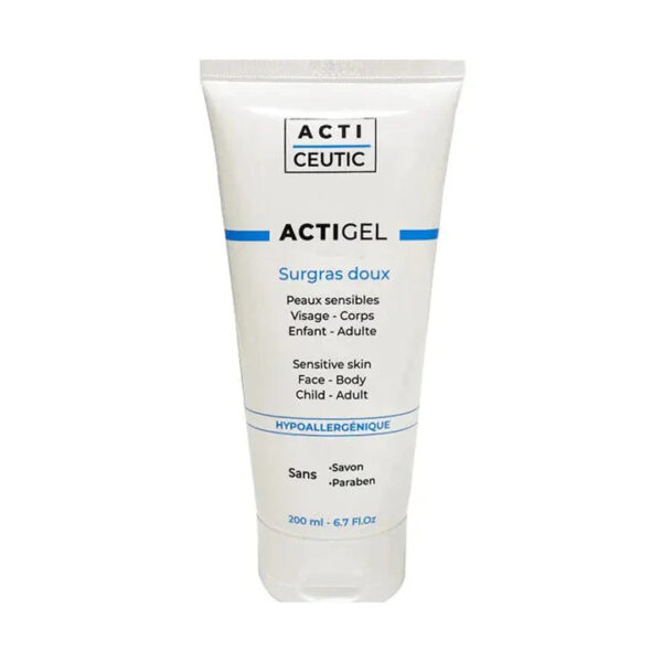 Acti Ceutic Actigel Surgas Doux Peaux Sensibles 200ml