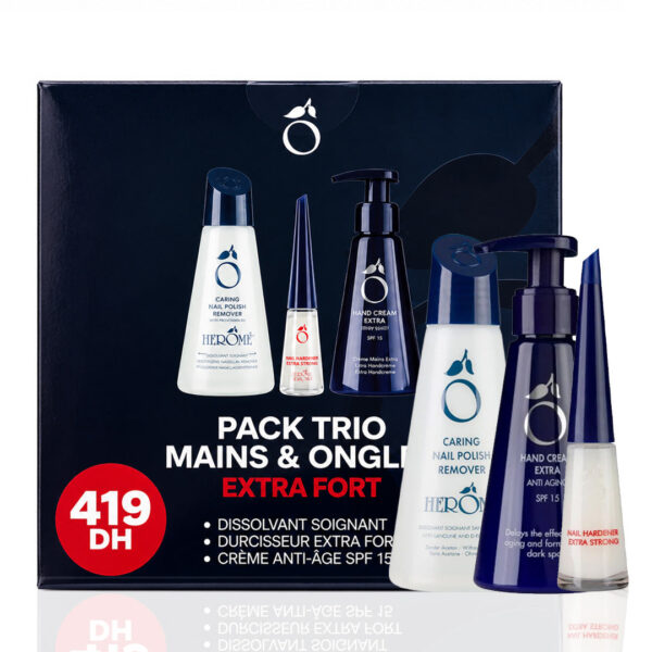 HEROME PACK TRIO MAINS ET ONGLES EXTRA FORT