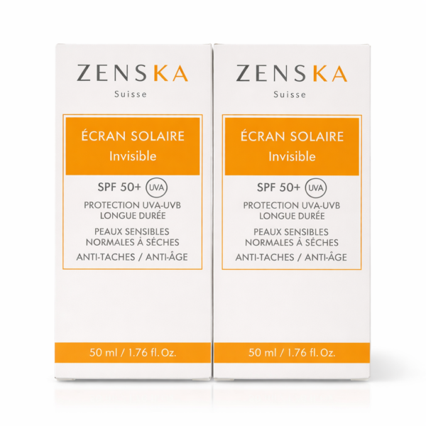 ZENSKA PACK PROMO ÉCRAN SOLAIRE INVISIBLE 50ml