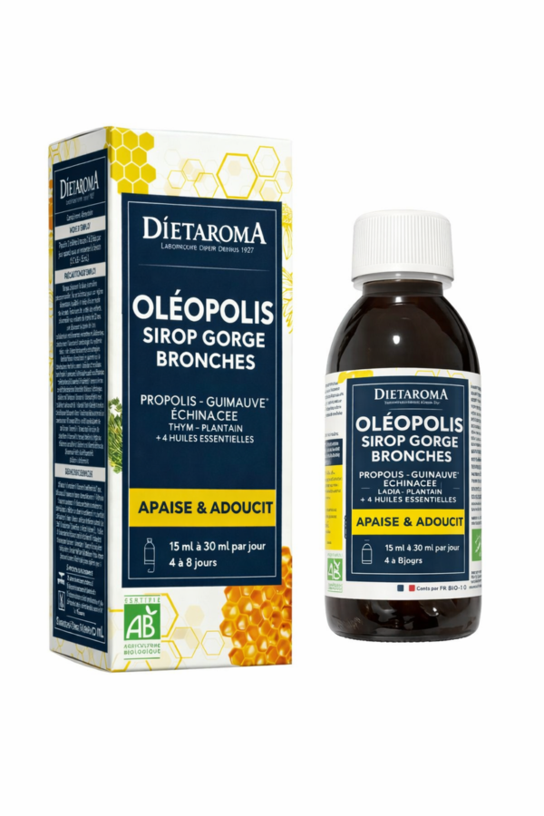 DIETAROMA OLÉOPOLIS SIROP GORGE 125 ml