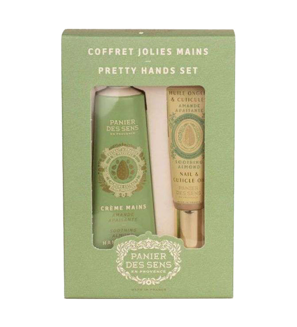 PANIER DES SENS COFFRET INTEMPORELS JOLIES MAINS AMANDE APAISANTE