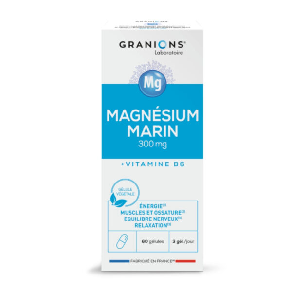 GRANIONS MAGNÉSIUM MARIN 300 MG B60 GÉLULES