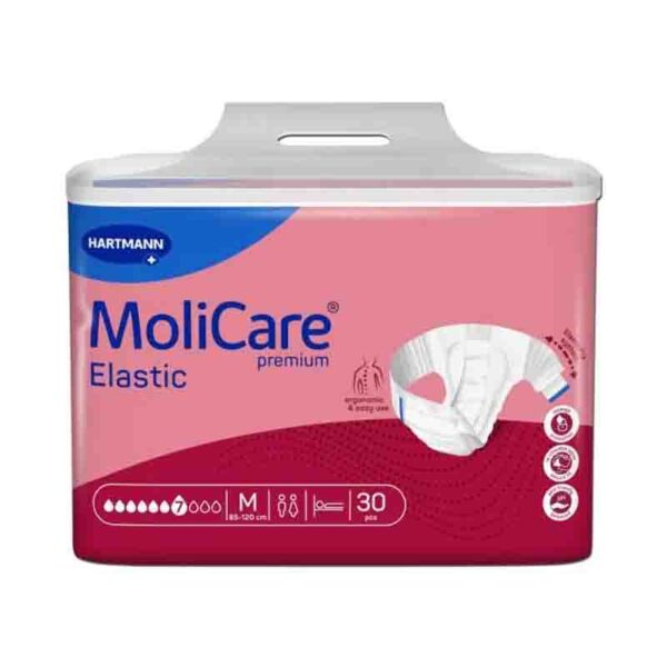 HARTMANN MOLICARE PREMIUM CHANGE ADULTE ELASTIC 7G TAILLE M NUIT 30U
