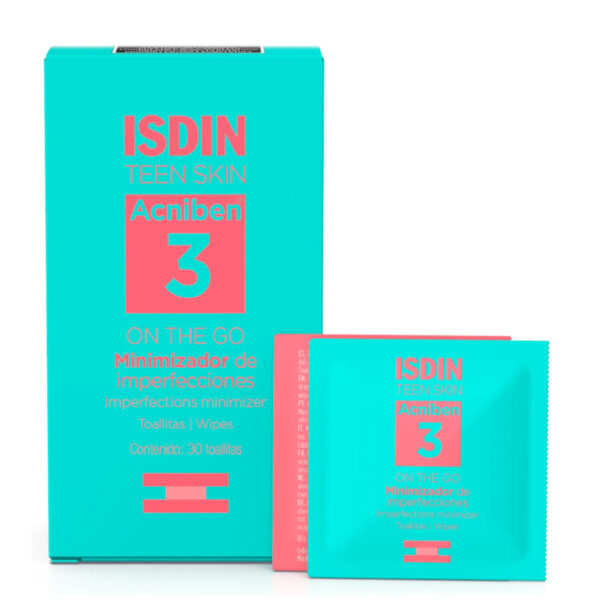 ISDIN TEEN SKIN ACNIBEN 3 ON THE GO MINIMISEUR D'IMPERFECTIONS