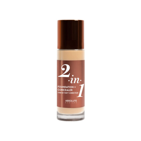ABSOLUTE NEW YORK 2-IN-1 FOUNDATION AND CONCEALER