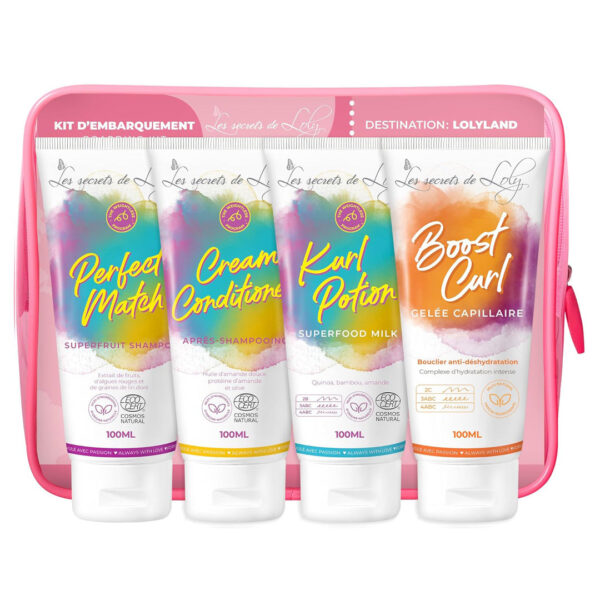 LES SECRETS DE LOLY TROUSSE CHEVEUX ONDULÉS