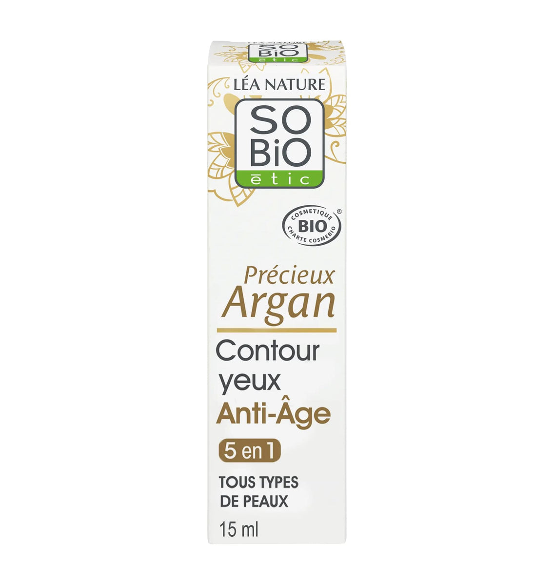 So Bio Contour Yeux Lèvres Anti-âge Argan 15Ml