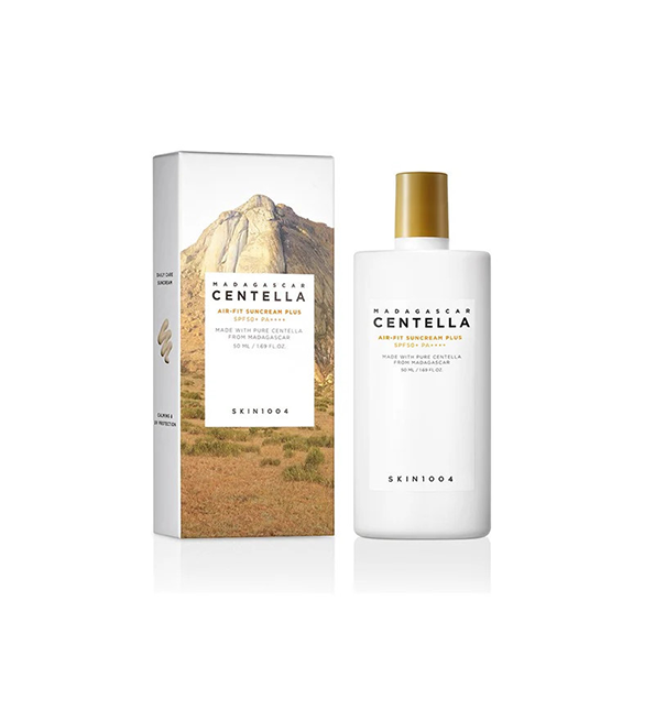 skin 1004 madagascar centella air-fit suncream plus 50ml