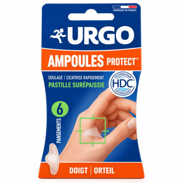 Urgo Ampoules Protect x6 – Pansements Protecteurs pour Ampoules