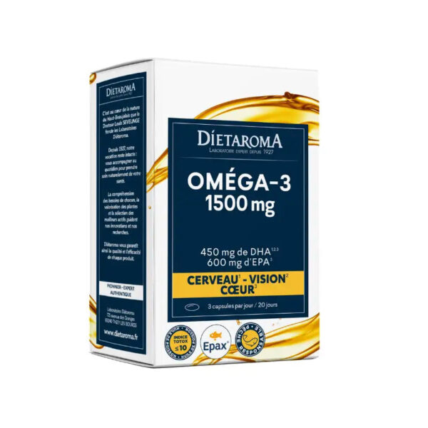 DIETAROMA OMEGA 3 1500 MG 60 CAPSULES