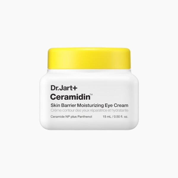 Dr. Jart+ Ceramidin™ Crème Contour des Yeux Réparatrice et Hydratante 15 ml – Soin Nourrissant & Anti-Sécheresse