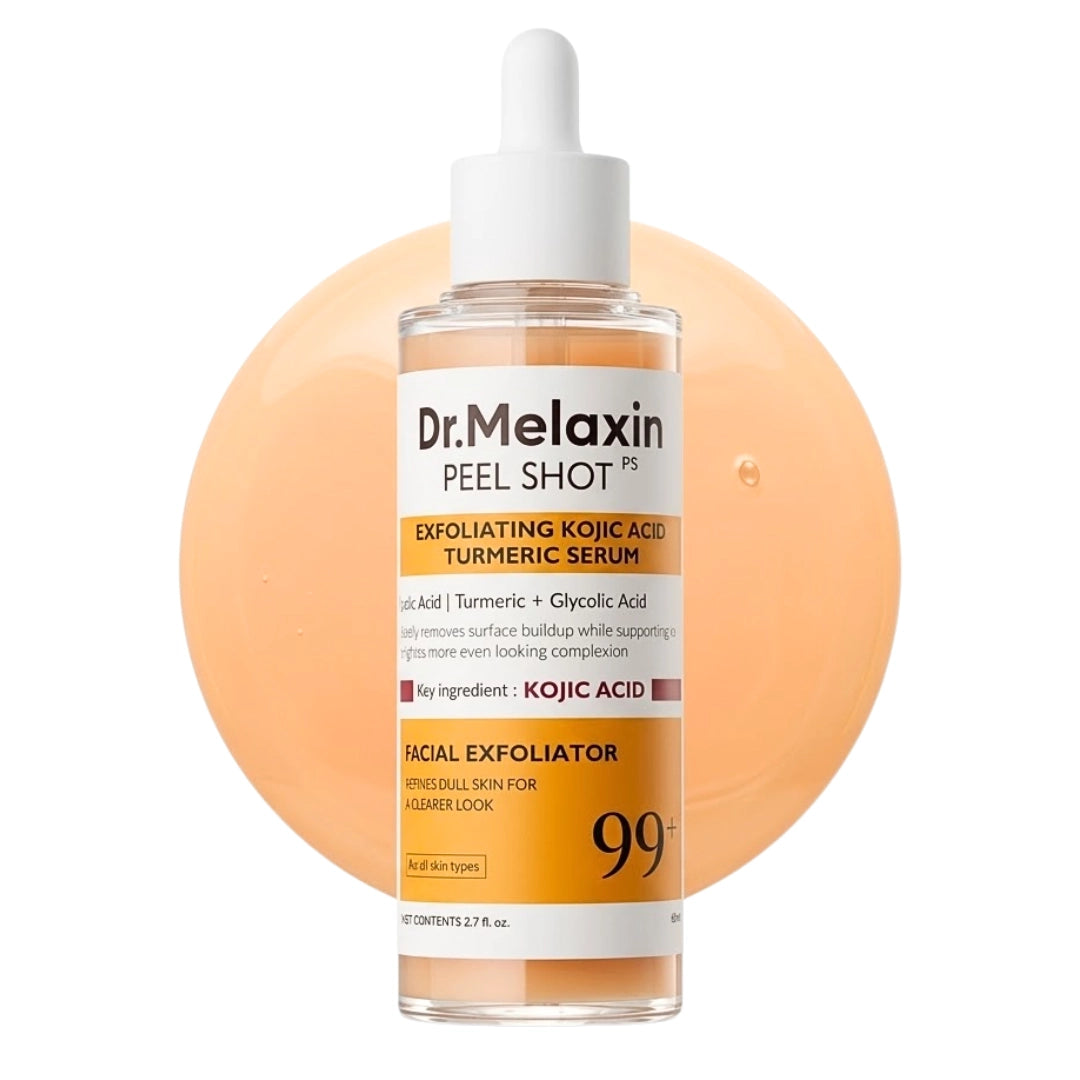 DR MELAXIN PEEL SHOT EXFOLIATING KOJIC ACID TURMERIC SERUM 80 ML