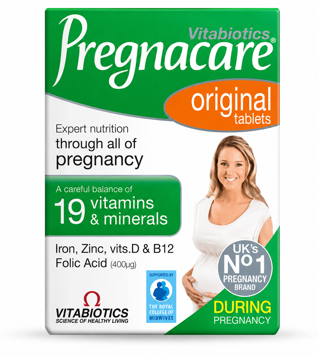 Vitabiotics – Pregnacare Original – 30 Comprimés