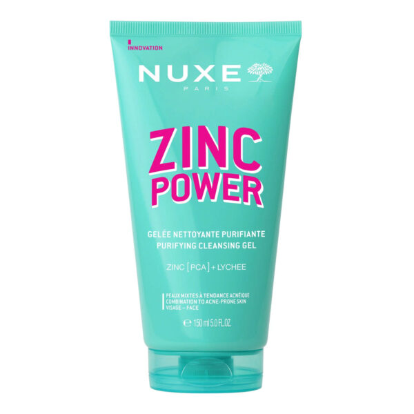 NUXE ZINC POWER GELEE NETTOYANTE PURIFIANTE 150 ML