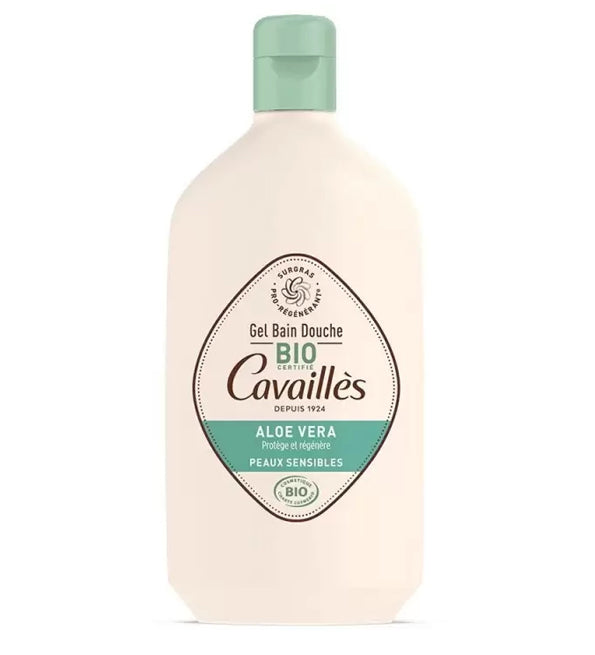 CAVAILLES GEL BAIN DOUCHE ALOE VERA PEAUX SENSIBLES 400 ML