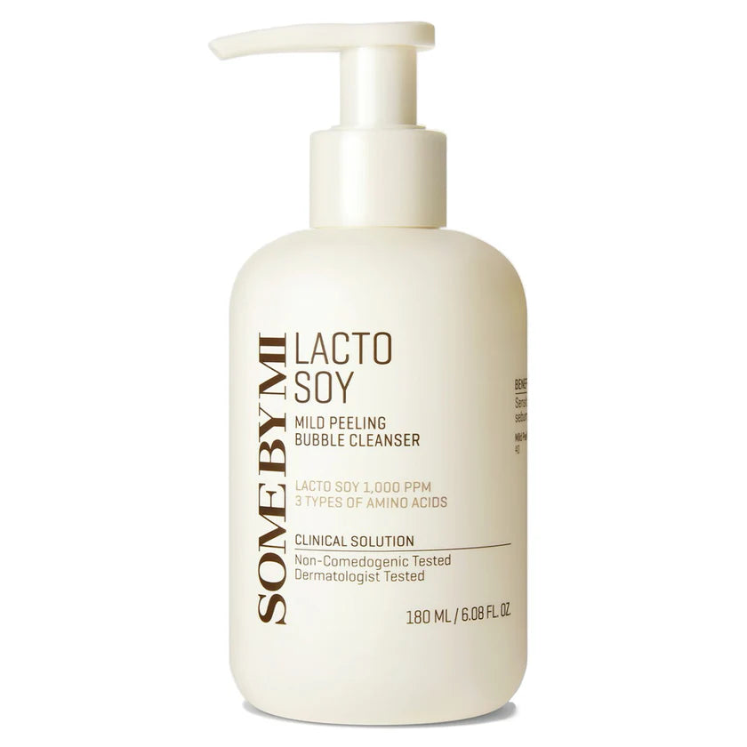 SOMEBYMI LACTO SOY MILD PEELING BUBBLE CLEANSER 180ML