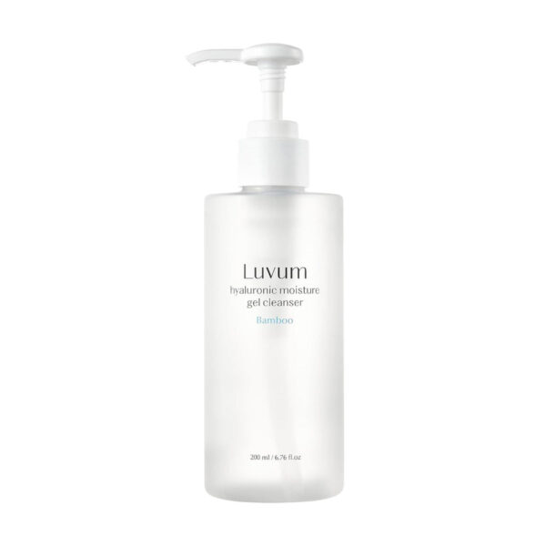 Luvum Bamboo Hyaluronic Moisture Gel Cleanser – Nettoyant Visage Hydratant à l’Acide Hyaluronique & Bambou