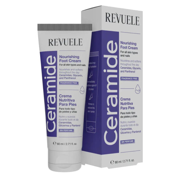 REVUELE CERAMIDE NOURISHING FOOT CREAM 80ML