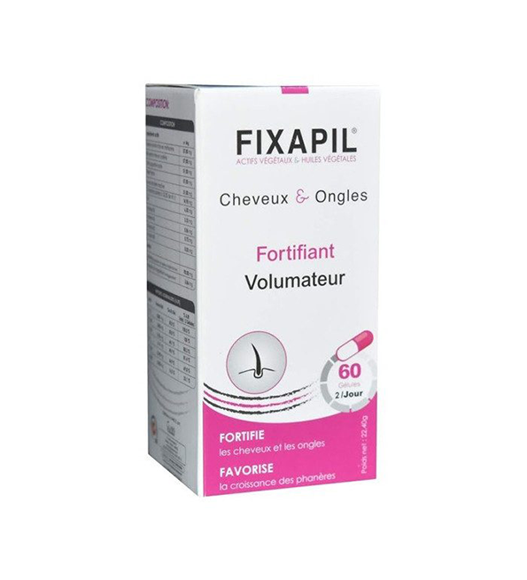 FIXAPIL CHEVEUX ET ONGLES FORTIFIANT VOLUMATEUR 60 GELULES