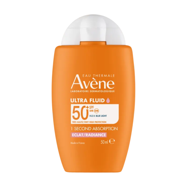 AVÈNE Solaire Ultra Fluid Éclat Radiance SPF50+ – 50 ml
