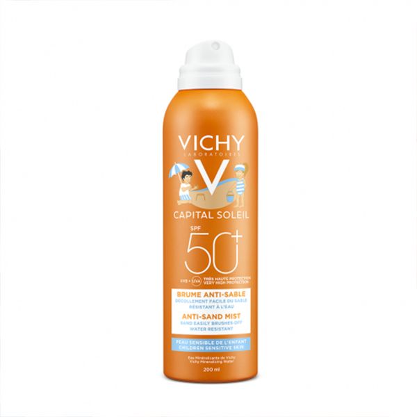 VICHY CAPITAL SOLEIL BRUME SOLAIRE ANTI SABLE ENFANT SPF 50+ 200 ML
